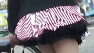 NipponSexTV.com - Short skirt Japanese teenagers caught on hidden voyeur cam
