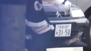 NipponSexTV.com - Asian teen dresses up for public spy cam action