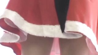 NipponSexTV.com - Asian teen dresses up for public spy cam action