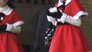 NipponSexTV.com - Asian teen dresses up for public spy cam action