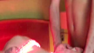 Valentines Day fuck with lovers Jake Archer and Luke Hudson ends with a splash