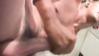 Chain and Barbi love fucking in front of their friends who are tugging their dicks