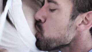 Tattooed natural tits teen Kiara Edwards fucked missionary