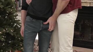 FunsizePorn.com - Dr Wolf gets mind boggling christmas blowjob from step son Joshua O