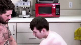 StepsonXXX.com - Dakota Lovell ass drilled by tattooed stepuncle Chris Damned
