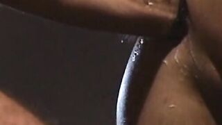 This scene is not all about punching. It is all about that special initiation of a bo