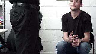 Perps4Sale.com - Sexy criminals butt hole fingered and fucked by Inspector