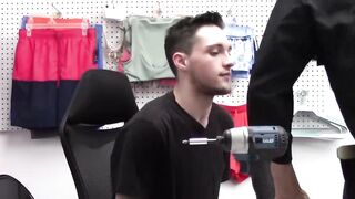 Perps4Sale.com - Sexy criminals butt hole fingered and fucked by Inspector