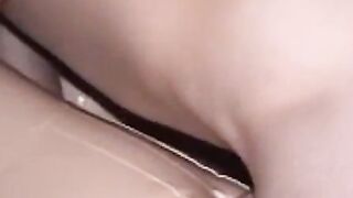 Amateur jock wanking his big cock after sex doll fucking