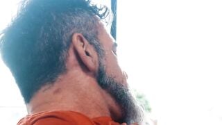HETEROFLEXIBLE - Bushy Muscle DILF Assfucks His Stepson & His Coworker After Caught Getting Blown