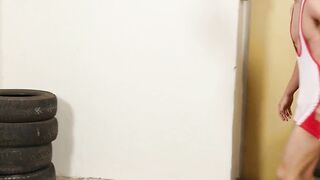 FightingAndFucking.com - Twink's raw wrestling and fucking session with horny buddy