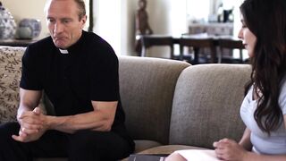 MODERN-DAY SINS - Long Penis Priest Takes Naive 18 Yo's Anal Virginity! Dutch Subtitles