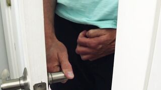 Cute teen trying to masturbate but caught by stepdad