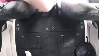 FamilyPornSite.com - Stepson's risky car sex adventure ends with daddy's load
