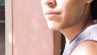 LecheLatinos.com - Latino's wild pickup sex ends with a raw fuck and a jizz-covered f