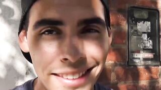 LecheLatinos.com - Latino's wild pickup sex ends with a raw fuck and a jizz-covered f