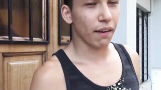 LecheLatinos.com - Young straight Latino picked up and raw fucked in a hot session