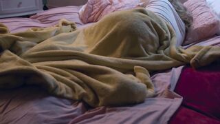 TRANSFIXED - Tgirl 19 Year Old Erica Cherry Lets Her Cis BFF Play With Her Dick During Sleepover w/ CREAMPIE