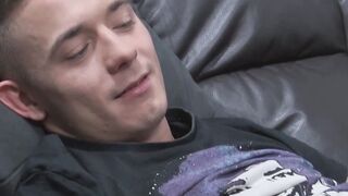GuysToeSucking.com - Cute homo worships feet and licks them passionately