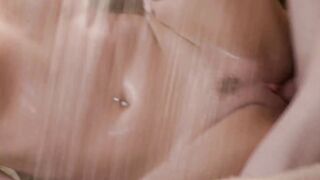 TRANSFIXED - Bae Korra Del Rio Has Passionate Shower Sex With Her Cis mistress During Morning Routine