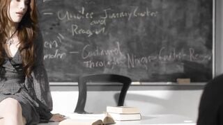 TRANSFIXED - College Jock Dante Colle Has Forbidden Affair With Tranny Professor Ariel Demure