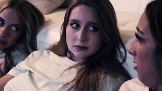 Kind Besties Laney Grey & Khloe Kapri Invite The New Neighbors Over For A Slumber Party To Remember!