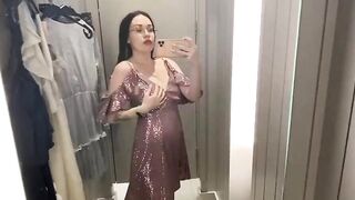 I love taking nudes while trying outfits