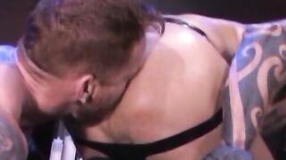InfernoDungeon.com - Ripped stud's gaping hole ready for cum after intense fisting