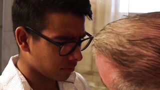 HotFamilyPorn.com - Jay Seabrook gets kinky rimming from hot stepdad hard