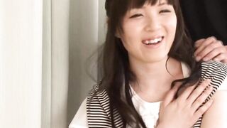 Tiny oriental teenagers teens without condom inseminated by two guys