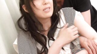 Tiny oriental teenagers teens without condom inseminated by two guys
