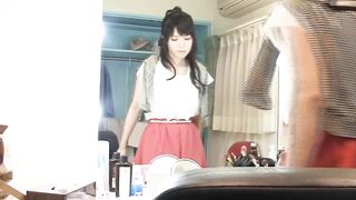 Tiny oriental teenagers teens without condom inseminated by two guys