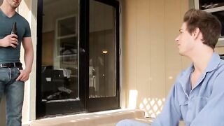 RawNextDoor.com - Smoking hot studs Derrick Dime and Michael Del Ray enjoy outdoor se