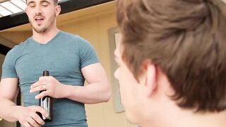 RawNextDoor.com - Smoking hot studs Derrick Dime and Michael Del Ray enjoy outdoor se