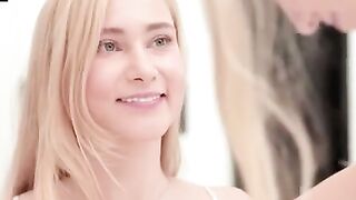 Ivi Rein and Lucky Bee have just returned from shopping for panties. Lucky has asked her mistress Ivi to come be part of a 3 way with her and her bf Charlie Dean and Ivi has agreed. The girls hold the bras up to each others chests and the