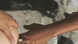 CentralFisting.com - Lubed-up homo's ass gaped and fisted in a wild threesome