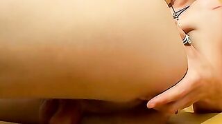 Skinny guy Tobey McGillis pumps out his hot loads all over Leo Gratton