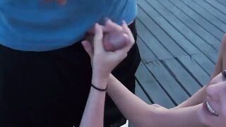 TeenGroupSex.com - Horny college teens have outdoor foursome by the pool