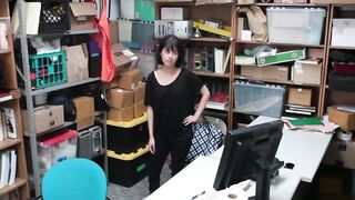 ShopliftersPunished.com - Cute but slutty teen's tight pussy destroyed by officer coc