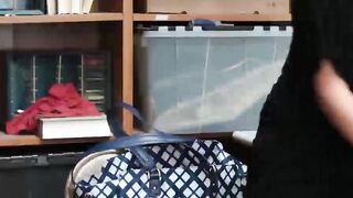 ShopliftersPunished.com - Cute but slutty teen's tight pussy destroyed by officer coc