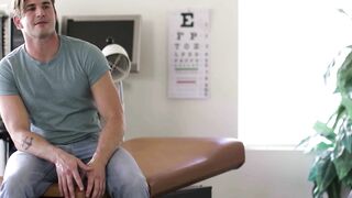 ADULT TIME - Sensual Doctor Emma Hix Blows Her Patient's Dick After Catching Him Jerking Off!