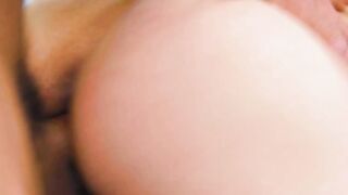 ADULT TIME - Stepdad Tommy Gunn Caught Teenie Step-Daughter Aria Lee Having Fun With Her Twat! FULL CLIP