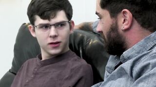 StepsonXXX.com - Inked step uncle Chris Damned explored Dakota Lovell asshole