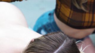 ALL SLUTS STROKES - sexual Sunbathing Turns In Steamy Lesbo 3 Way With 3 Stunning Girls