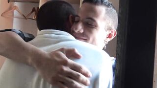 LatinoJuice.com - Skinny teen Edipo Rey gobbles straight Latino Ayun big dick