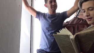 LatinoJuice.com - Petite Latino Ayun nailed hard by straight stud Leo after BJ