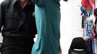 Perps4Sale.com - Tatted twink Crook Fucked by Big Cocked Guard with a toy