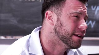 DEVILS SCENE - Freaky eastern School Girl Gets Her 19 Year Old Twat Screwed By Her Professor's Huge Penis