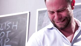 DEVILS SCENE - Freaky eastern School Girl Gets Her 19 Year Old Twat Screwed By Her Professor's Huge Penis