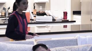 Soccer teen besties suck coaches dick while he is sleeping